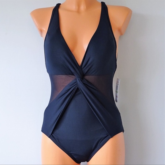 MICHAEL Michael Kors Other - Michael Kors One Piece Illusion Twist Swimsuit